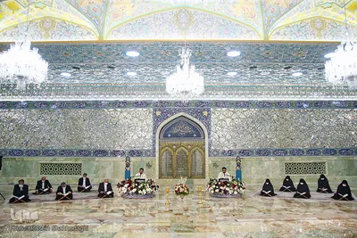 ترتیل‌خوانی در حرم حضرت معصومه(س)