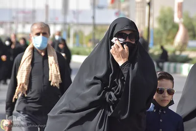 مراسم پیاده روی اربعین - سمنان