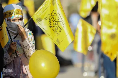 جشن بزرگ عید بیعت با امام عصر(عج) در شیراز سومین حرم اهل بیت(ع)‎‎