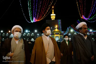 مراسم "شکرانه بازگشایی حرم مطهر رضوی"
