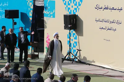 اقامه نماز عید سعید فطر به امامت حضرت آیت الله خامنه ای، رهبر معظم انقلاب