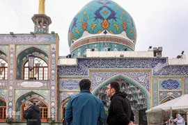 حرم امامزاده صالح(ع) در تعطیلات نوروزی