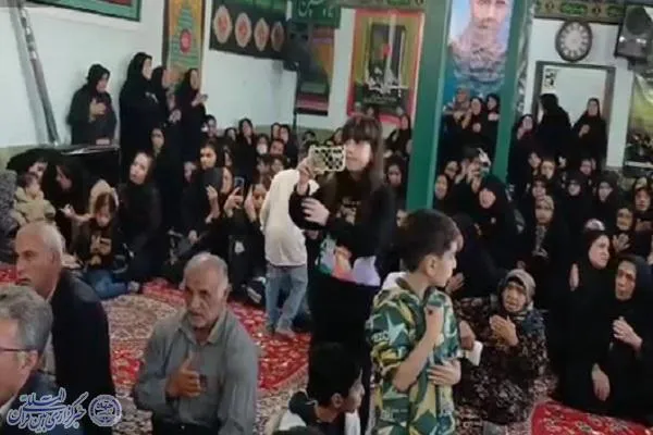تحقق دعوت شهیدانه در دودانگه؛ عطر حضور شهید خوشنام فاطمی در کتریم پیچید