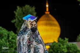 مراسم احیای شب نوزدهم ماه مبارک رمضان در حرم مطهر حضرت شاهچراغ(ع) در شیراز