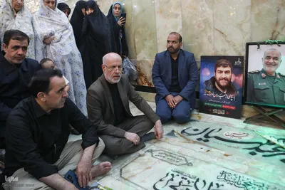 حضور جامعه قرآنی بر مزار شهیدان سلامی و طهرانچی