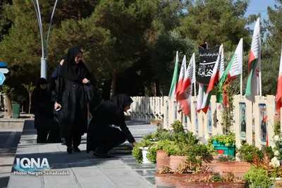 تجدید میثاق جهادگران دانشگاهی اصفهان با شهدا