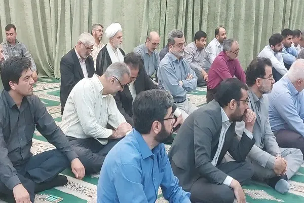 آیین اربعین شهدای خدمت در دانشگاه مازندران