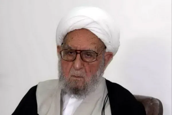 احوال‌پرسی رئیس دفتر مقام معظم رهبری از آیت‌الله امینی