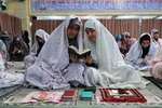 مراسم اعتکاف در مسجد دانشگاه تبریز