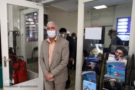 بازدید غلامرضا غفاری، معاون فرهنگی و اجتماعی وزارت علوم، تحقیقات و فناوری از ایکنا