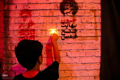  عزاداری شب شام غریبان در شهر ری
