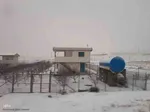 طبیعت برفی ارتفاعات و مناطق روستایی اهر