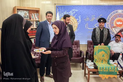 حضور خدام رضوی در خبرگزاری ایکنا خوزستان