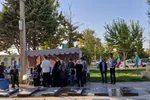 ایستگاه صلواتی به مناسبت ولادت امام حسن عسکری(ع) در ملایر‎