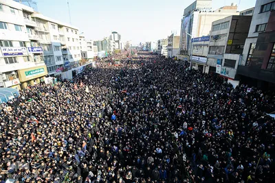 تشییع پیکر شهید قاسم سلیمانی در تهران