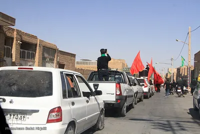 عزاداری خودرویی روز تاسوعا