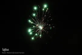 نورافشانی شب ۲۲بهمن۹۷