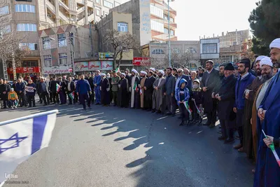 راهپیمایی ضد اسرائیلی و حمایت از پیروزی مقتدرانه جبهه مقاومت در شهرستان اهر