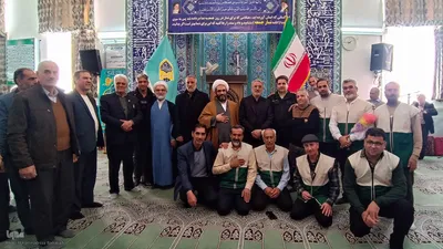 اقامه نماز جمعه بخش نیاسر شهرستان کاشان