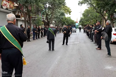 مراسم عزاداری عاشورای حسینی در شهرستان اهر