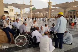 مدینه منوره در ایام حج ۹۸