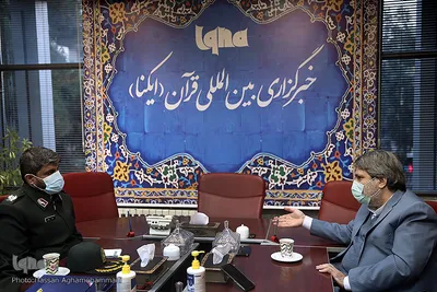 بازدید سردار بهرامی، معاون تبلیغات و روابط عمومی عقیدتی، سیاسی ناجا از ایکنا