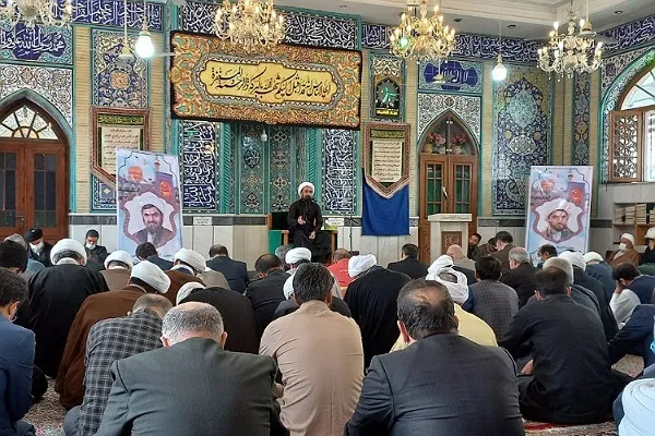 عکس | گرامیداشت شهدای روحانی حرم رضوی در گلستان