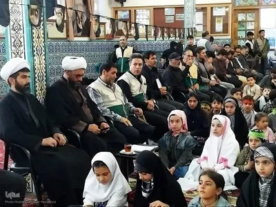عزاداری و اجتماع حماسی نوجوانان و جوانان امام رضایی در اهر