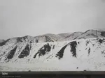 بارش برف در محورهای مواصلاتی شهرستان اهر