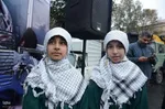 حضور اقشار مختلف مردم در راهپیمایی 13 آبان در تبریز