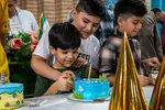 جشن بزرگ عید غدیر در قطعه شهدای گمنام شیراز