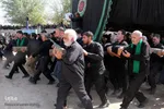 آیین نخل گردانی ظهر عاشورا در شاهدیه یزد