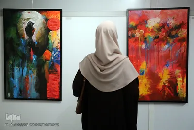 افتتاحیه نمایشگاه گرافیک و نقاشی «حضرت علی‌اصغر(ع)»