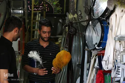 حال و هوای محرم در بازار اراک/عکاس:طاها نظیری