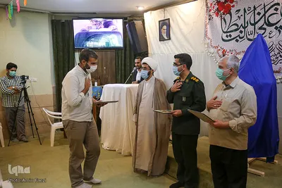 مراسم رونمایی از کتاب نذر نفس‎