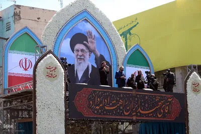 تهران در سوگ چهلمین روز شهادت رهبر شهید انقلاب اسلامی