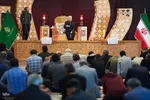 مرثیه سرایی حاج صادق آهنگران در رثای شهادت حضرت فاطمه سلام‌الله‌علیها