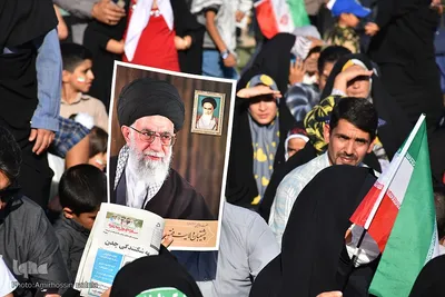 اجتماع عظیم همخوانی سرود سلام فرمانده در بیرجند