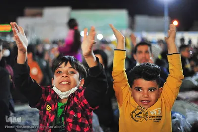 جشن نیمه شعبان در حرم علی بن مهزیار