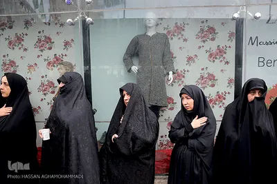 تجمع بزرگ عزاداران فاطمی در میدان هفت تیر