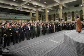 دیدار مسئولان نظام و سفرای کشورهای اسلامی با رهبر انقلاب