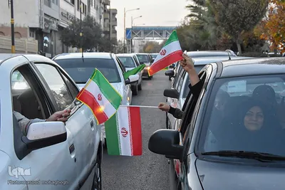 جشن پیروزی تیم ملی در سمنان