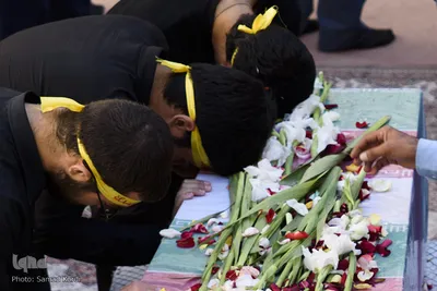 مراسم وداع با شهدای گمنام در دانشگاه پیام نور کرج‎
