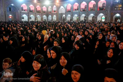 مراسم شام غریبان امام رضا(ع) در حرم مطهر رضوی