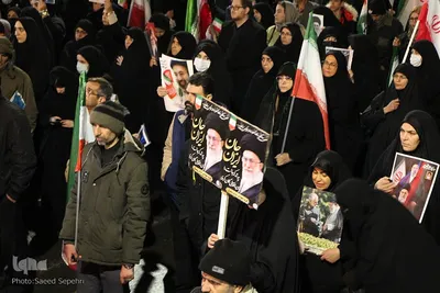 تجمع هم‌بستگی و انتقام‌جویی مردم ملایر
