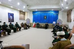 دیدار جانشین فرمانده کل سپاه پاسداران با حجت‌الاسلام عبادی