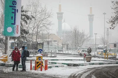 هوای برفی تهران