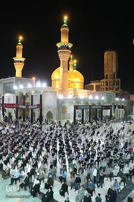 عزاداری شب اول محرم در کاظمین