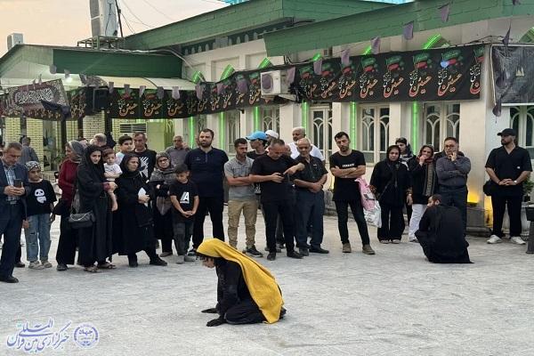 اجرای نمایش میدانی «پرسه در نیاز» در امامزاده ابراهیم(ع) آمل