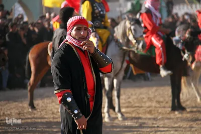 آیین تعزیه خوانی روز عاشورا در وردنجان